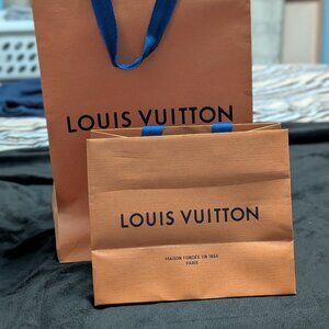 Louis Vuitton shopping bags